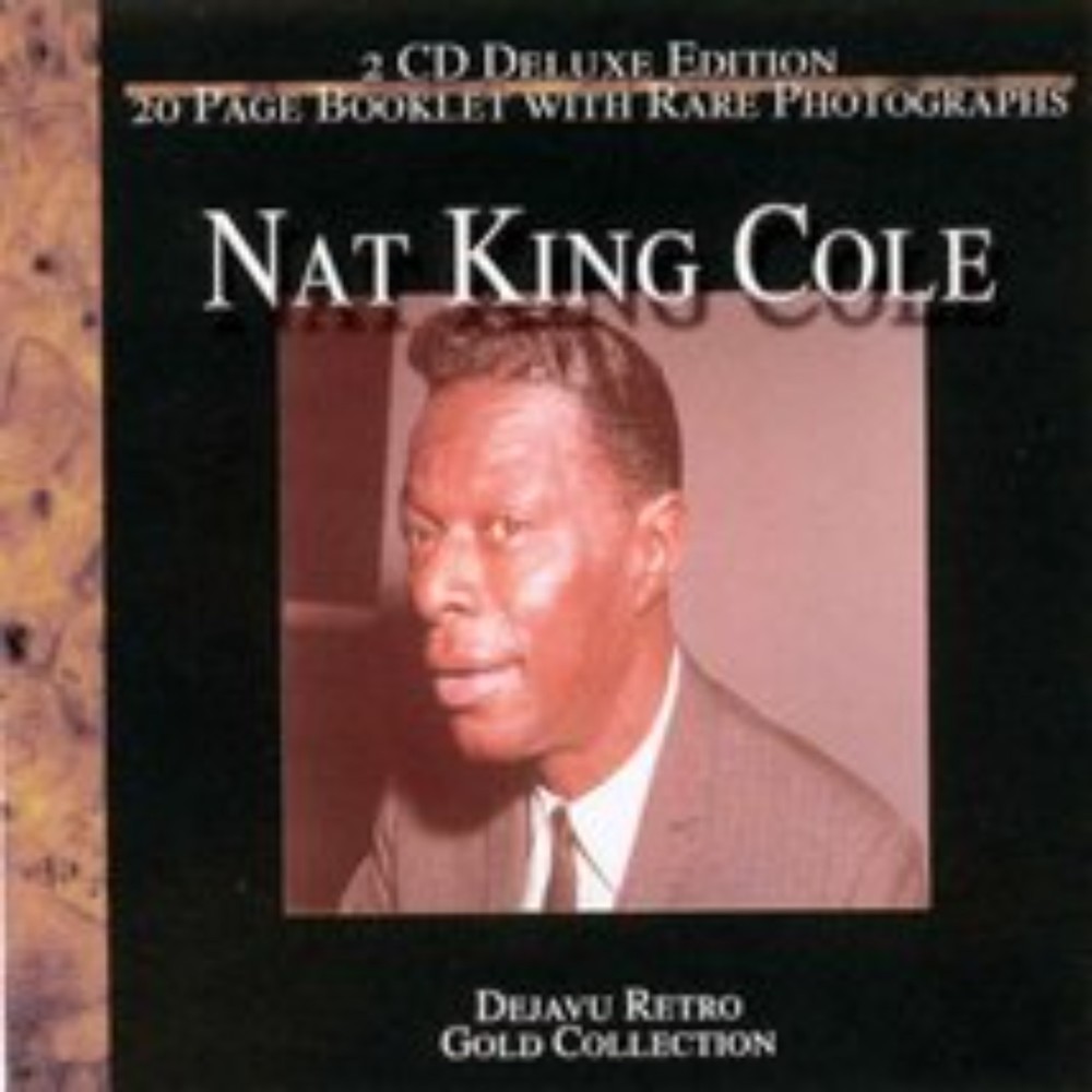 Vintage Nat King Cole Gold Collection Audio CD Deluxe Edition 2 Discs Retro